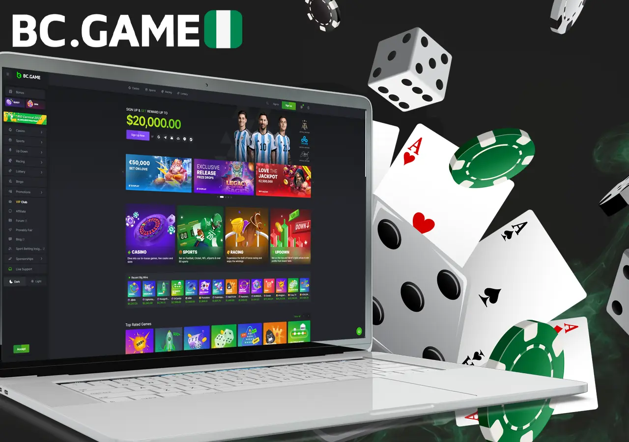 Your Gateway to Winning: BC Game Casino Nigeria