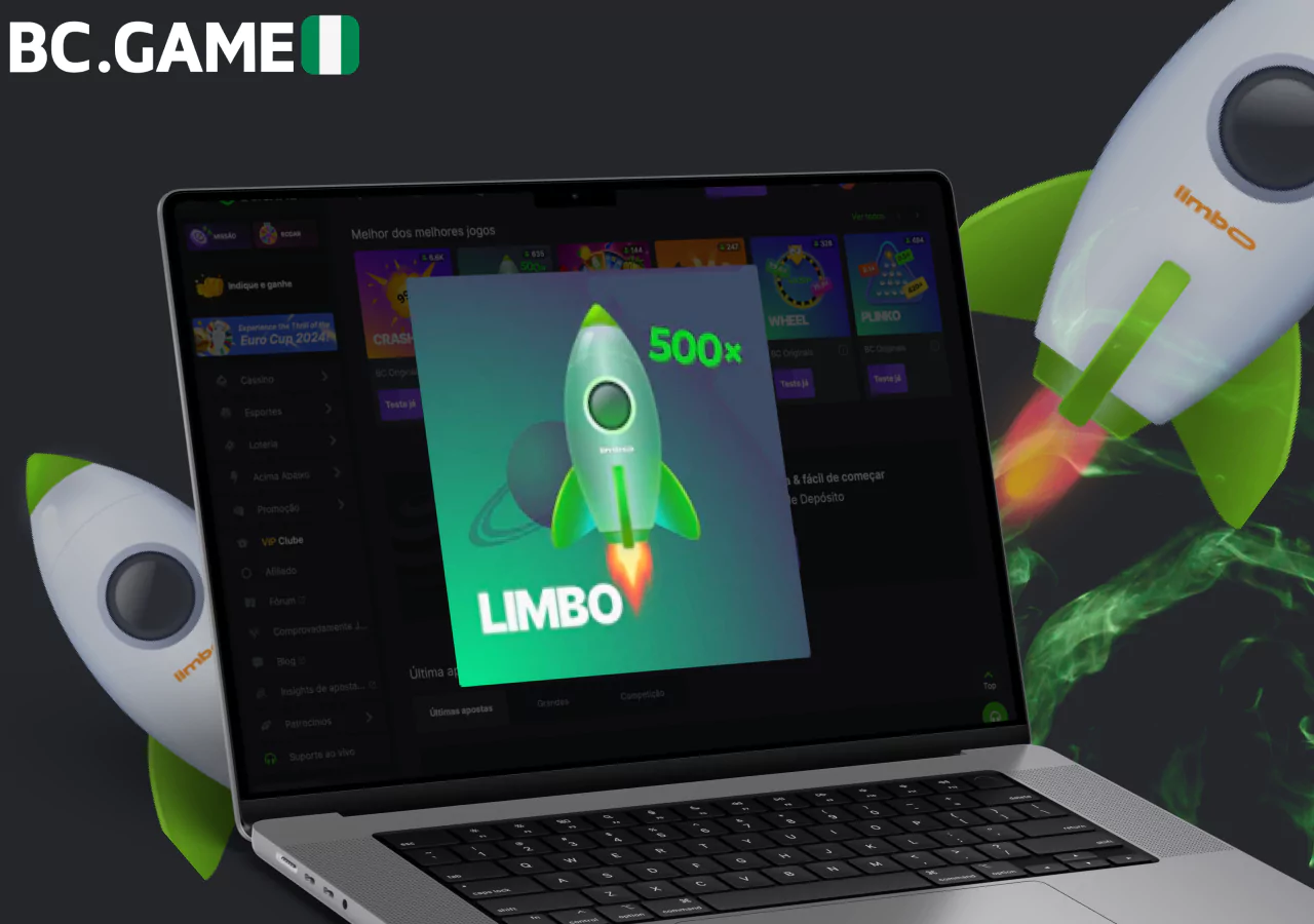 Limbo game on the BC Game casino platform